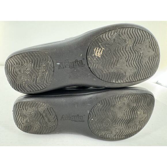 Alegria 37 US6 Khloe Copper Streak Leather Clog Mary Jane Loafer Shoes KHL-512​ - Picture 6 of 9